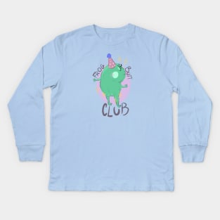 Frog butt club Kids Long Sleeve T-Shirt